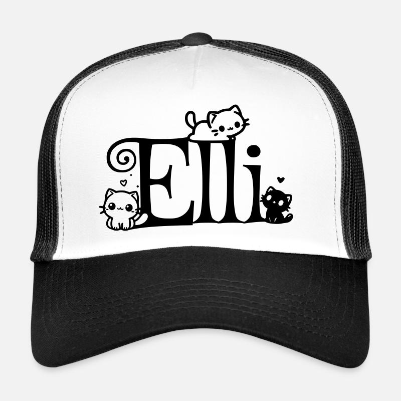 Elli Name Vorname Kätzchenname Trucker Cap