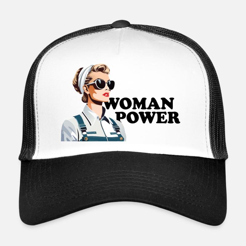 Woman Power Trucker Cap