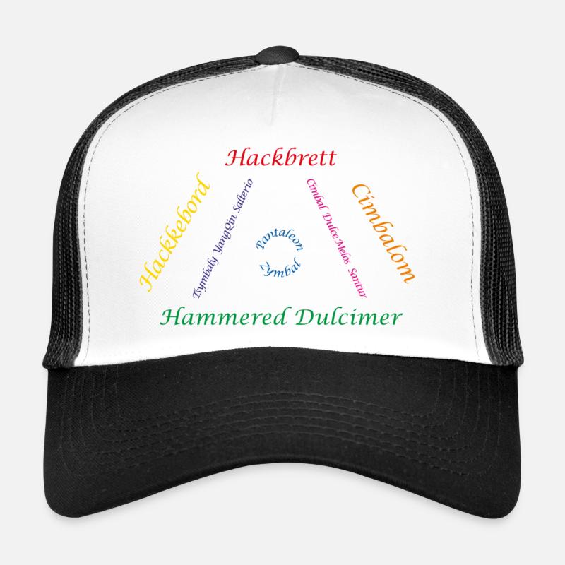 Famille Dulcimer Coloré Casquette trucker 