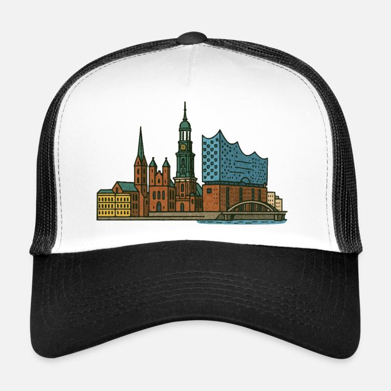Horizon de Hambourg Casquette trucker 