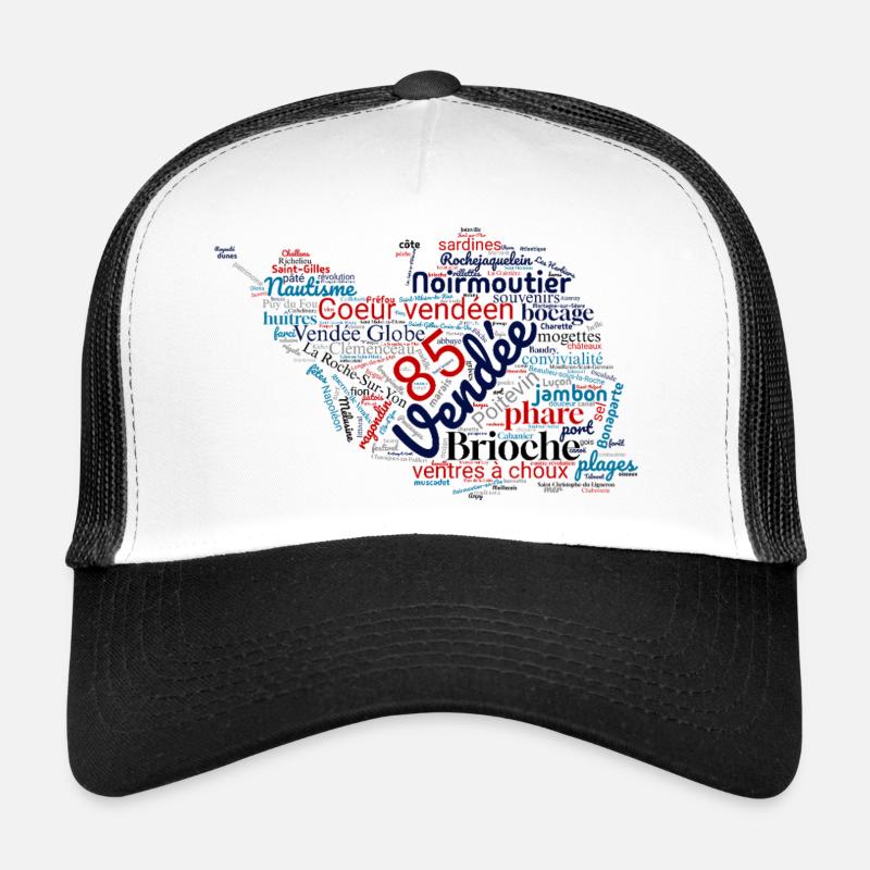 Fier d’être Vendéen – Cœur en Vendée - 85 Casquette trucker 