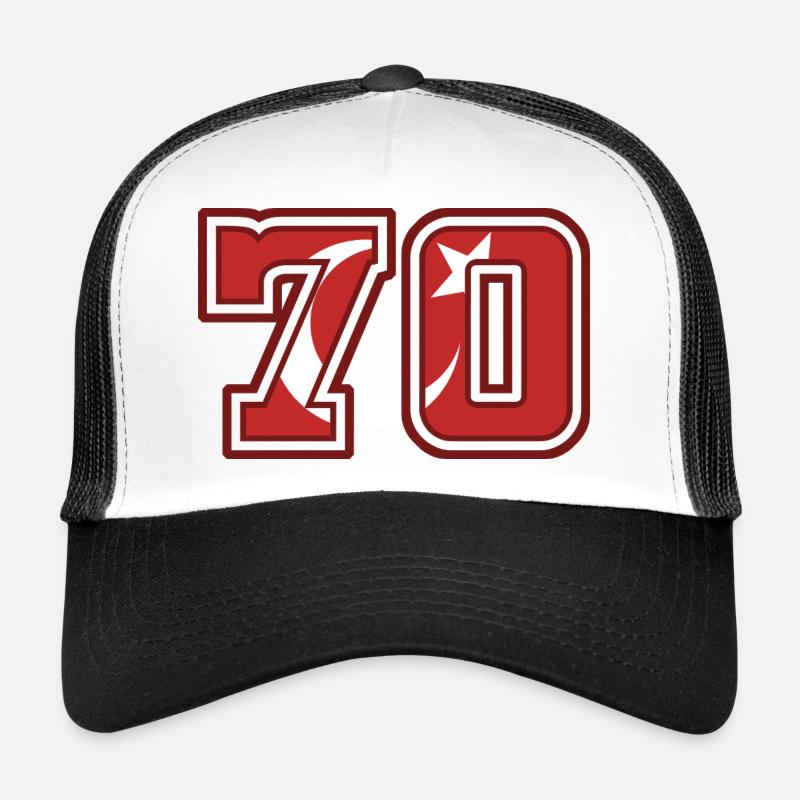 Karaman - Trucker Cap - Weiß/Schwarz