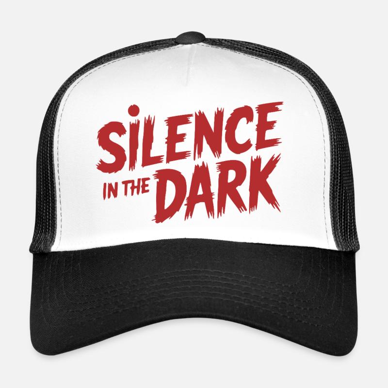 SILENCE DANS L’OBSCURITÉ Casquette trucker 