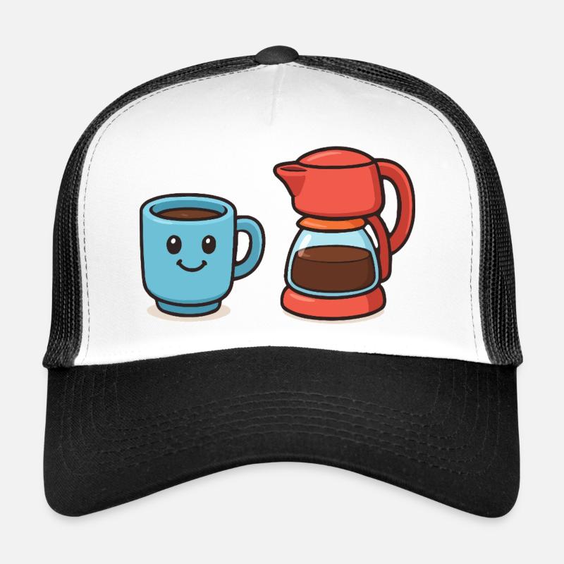 Tasse à café Cafetière Casquette trucker 