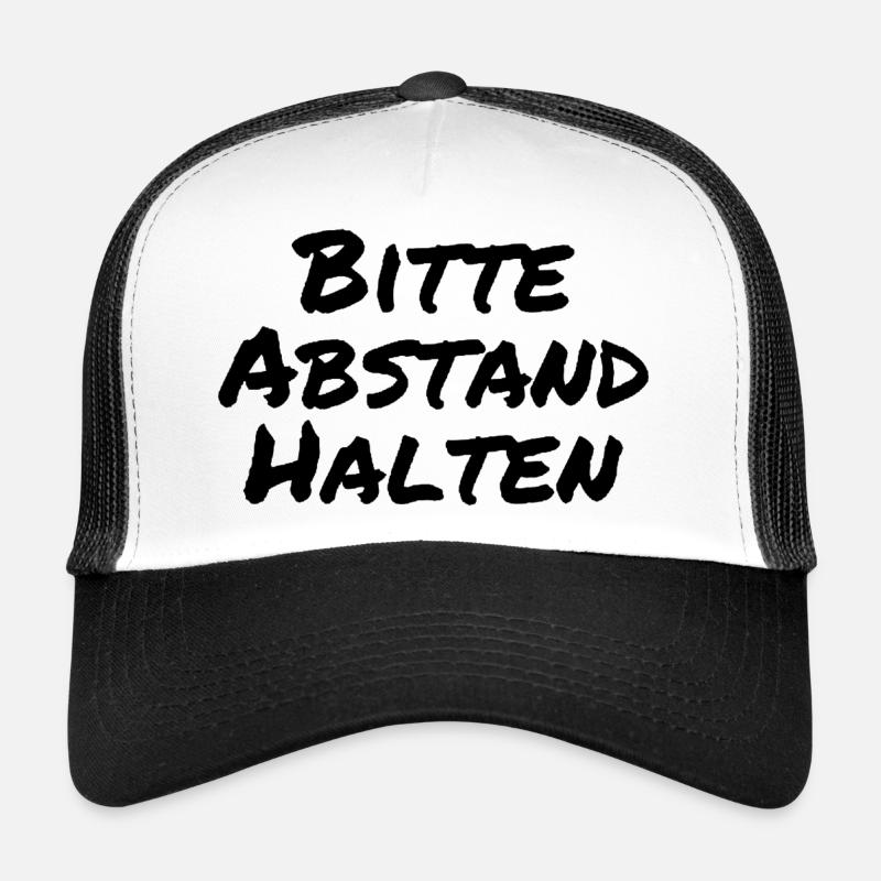 Please keep your distance Trucker Cap