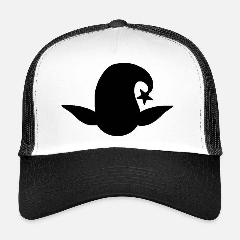 Silhouette des Lunali-Kopfes Trucker Cap