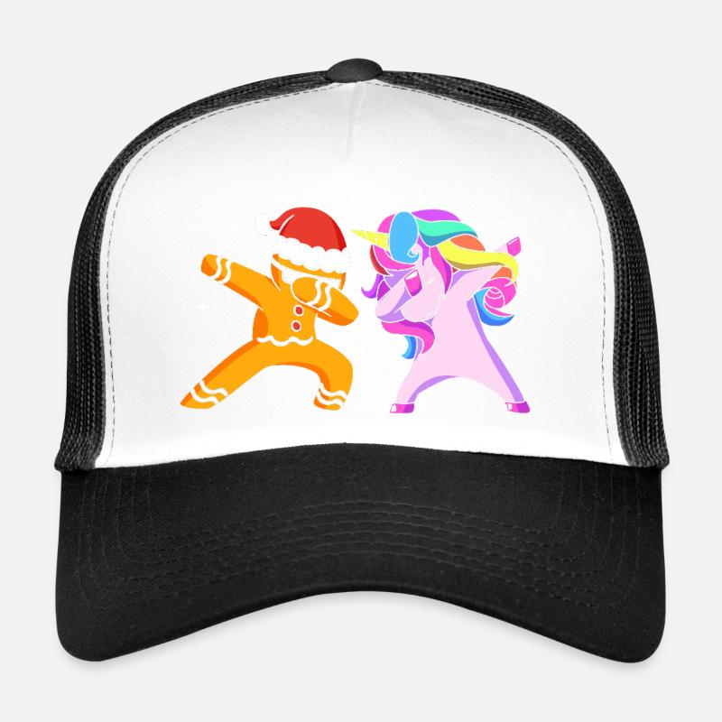 Gingerbread Christmas Gingerbread Man Gingerbread Trucker Cap