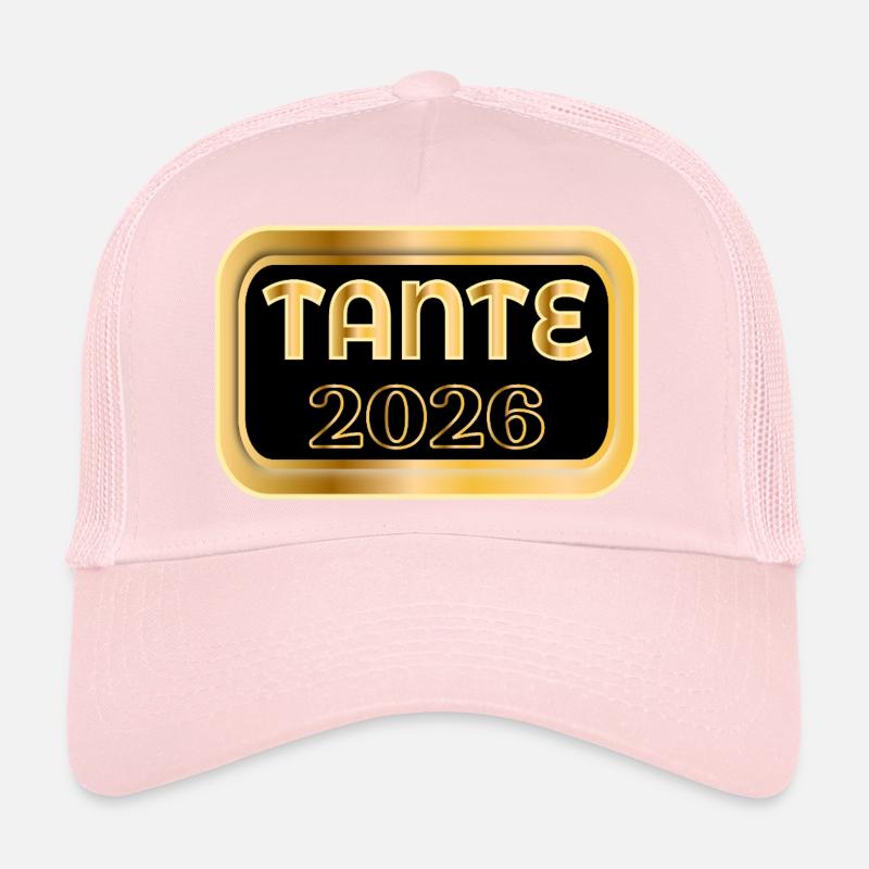 ANNONCE DU BÉBÉ D’AOÛT 2026 Casquette trucker 