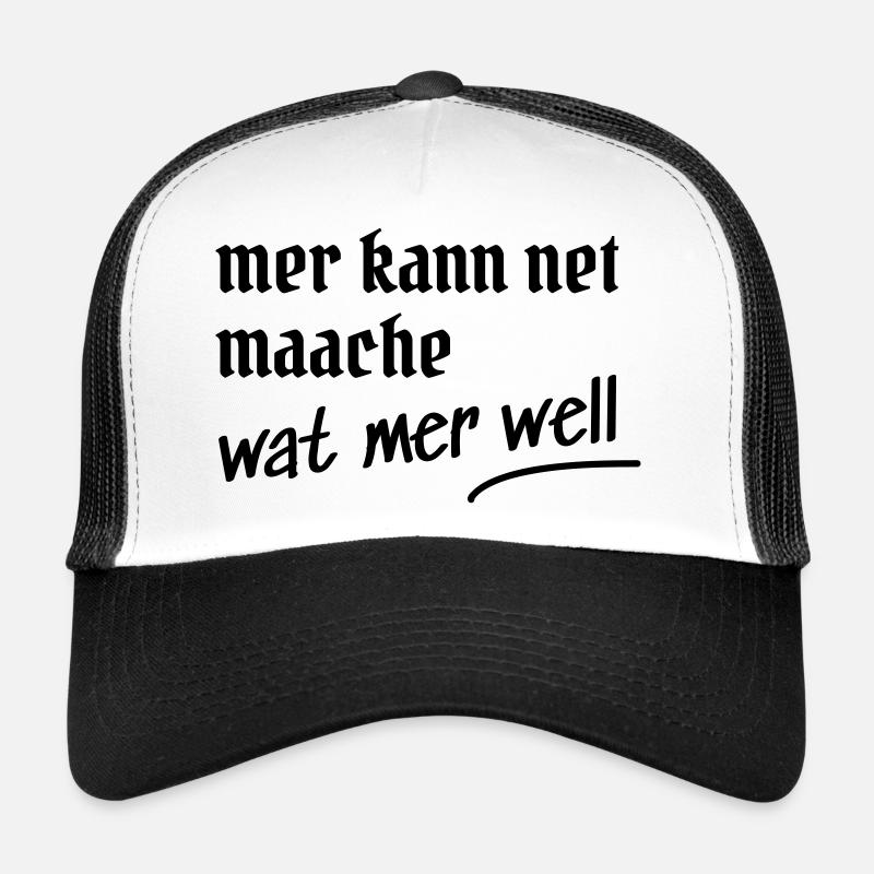 Kölsche Spruch Design Geschenk Trucker Cap