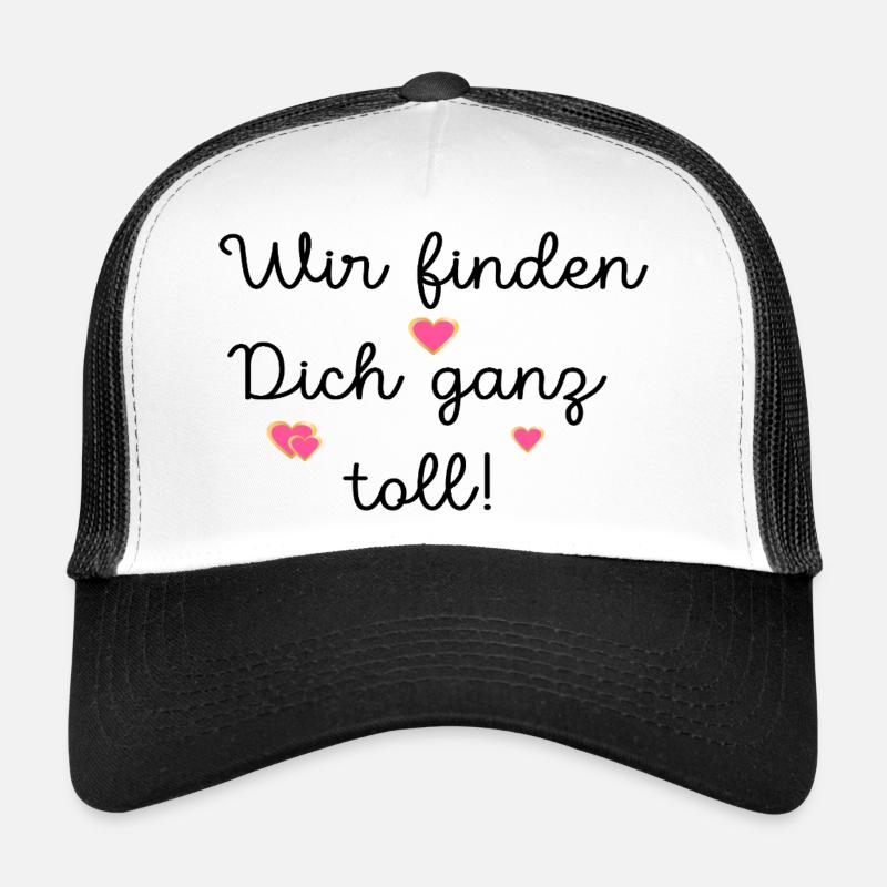 PRAISE COMPLIMENTS LOVE Trucker Cap