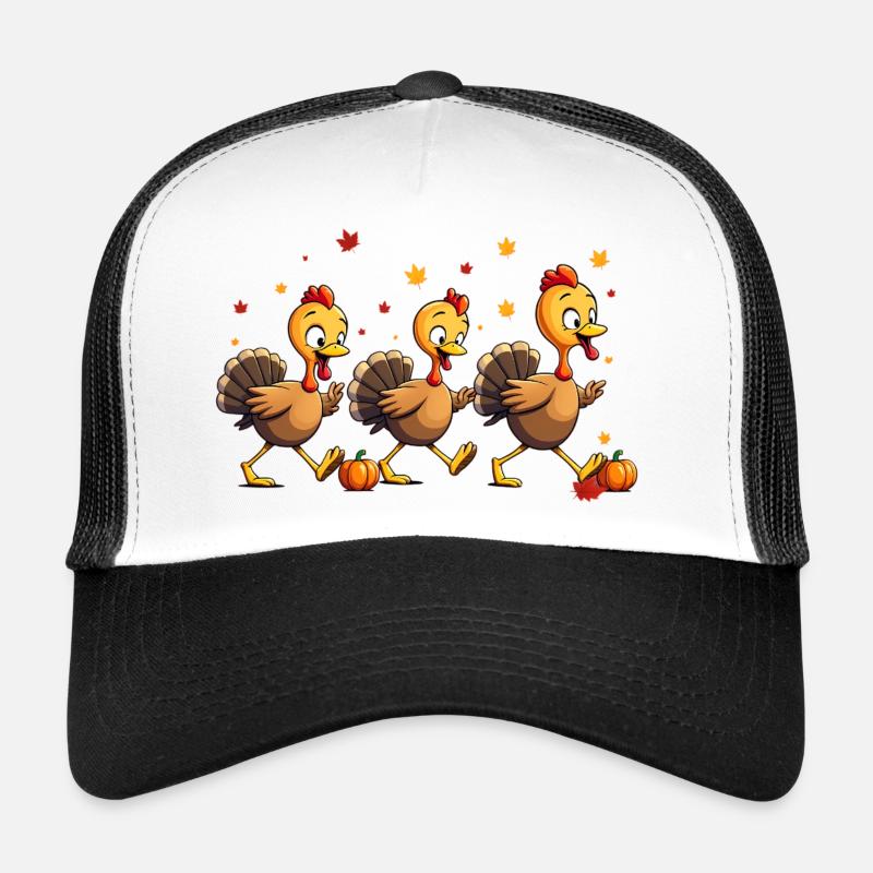 Bébé dinde de Thanksgiving Casquette trucker 