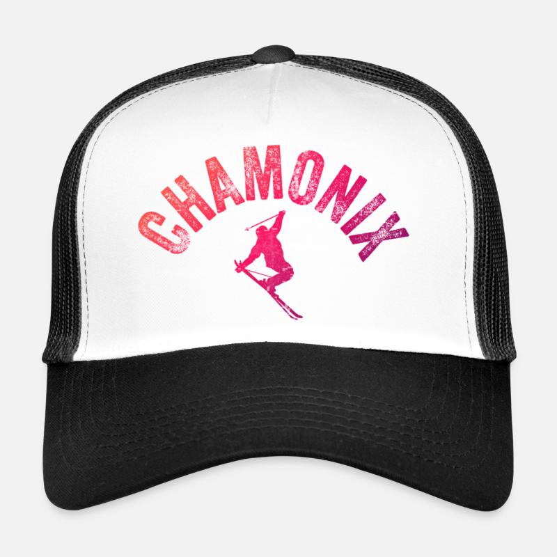 Chamonix Arch Skier Pente Casquette trucker 
