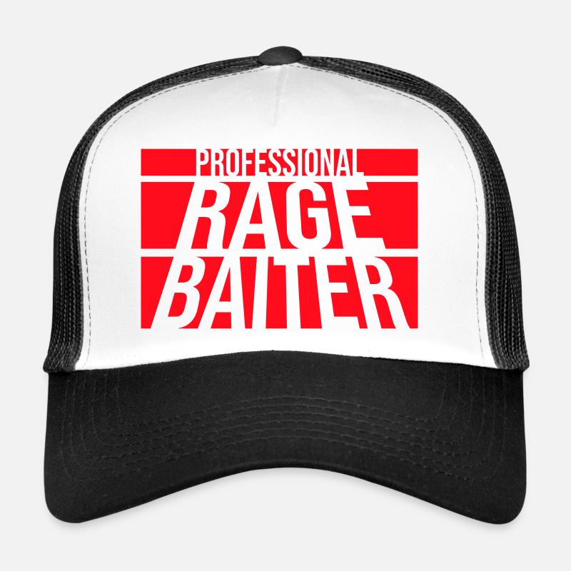 Professional Rage Baiter Troll Aufmerksamkeit Spaß Trucker Cap
