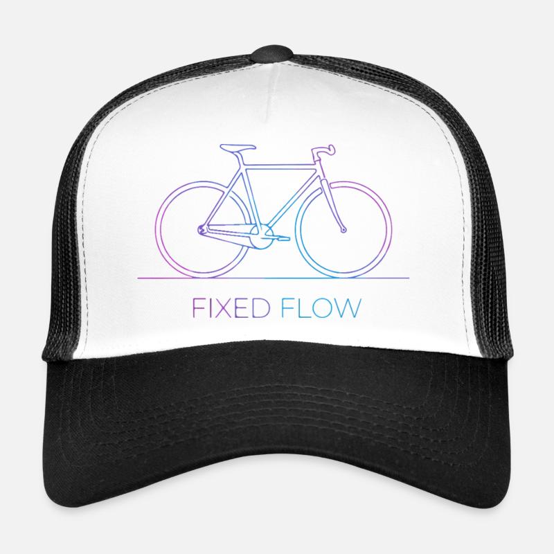 Vélo à flux fixe Casquette trucker 