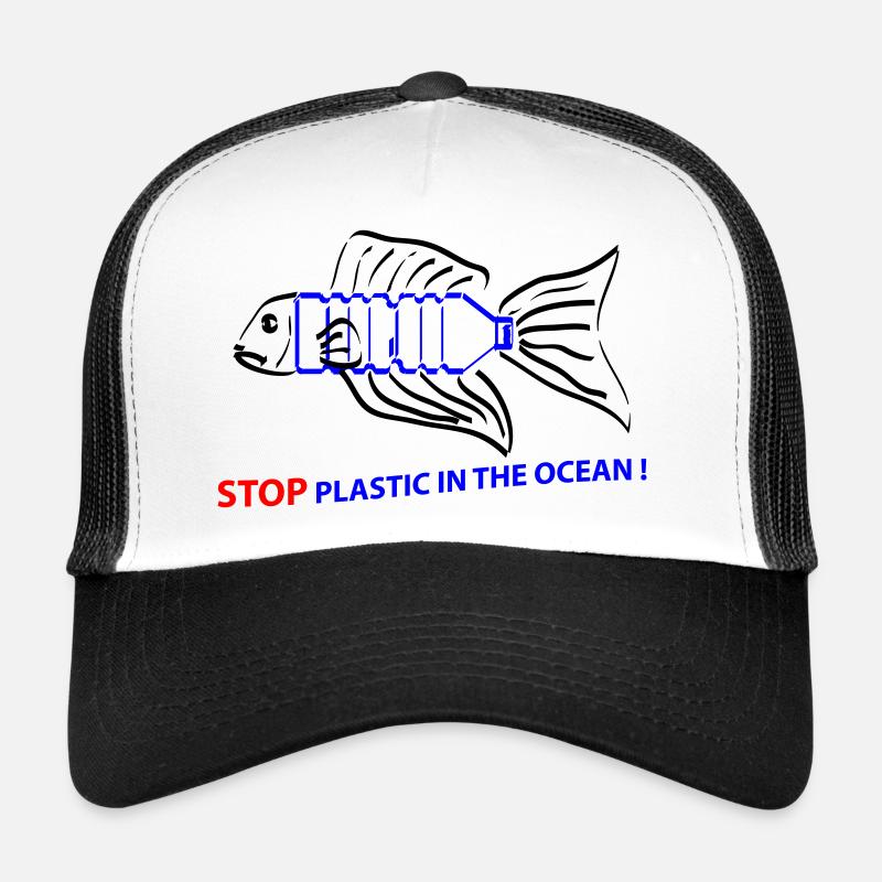 Fisch und Plastik Trucker Cap