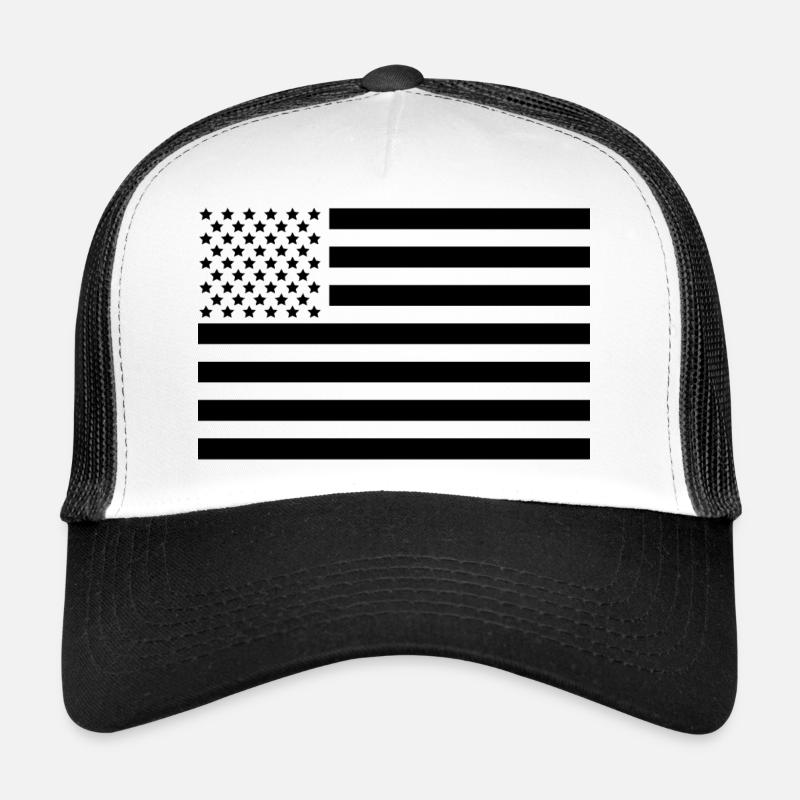 Drapeau des États-Unis Casquette trucker 
