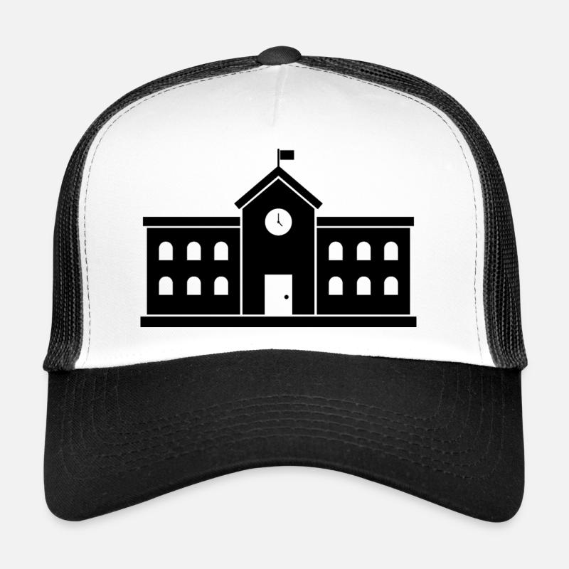 Bâtiment scolaire Casquette trucker 
