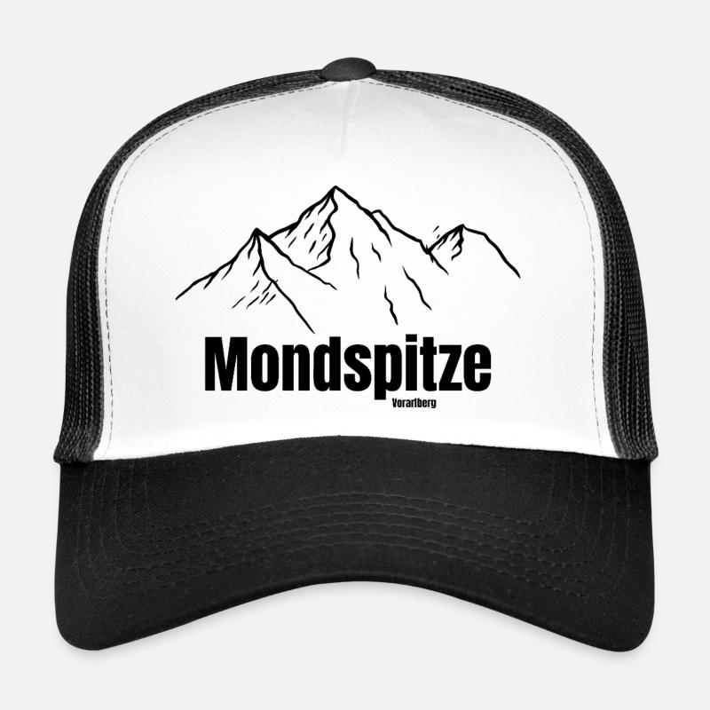 Moonspire - Casquette trucker  - blanc/noir