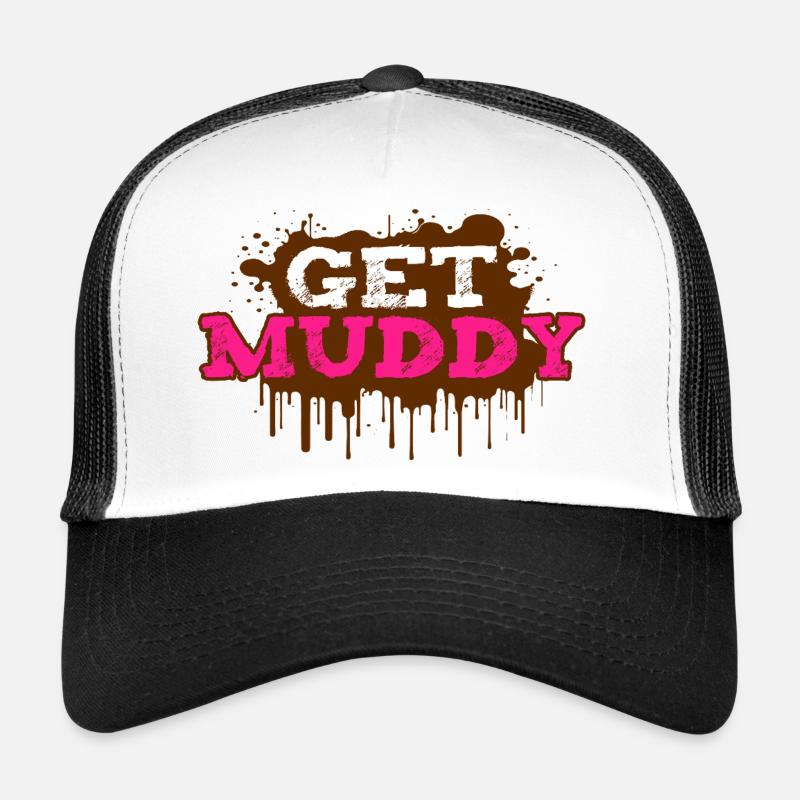 Course boueuse Schlammlauf Mud Run Muddy Casquette trucker 