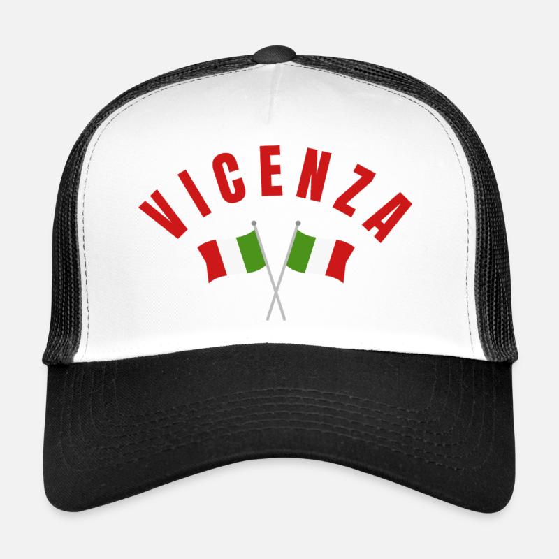 Vicenza Italian Flags  Trucker Cap