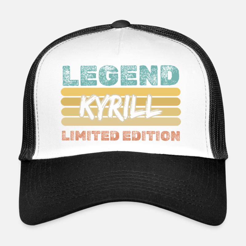 Kirill en tant qu’expression Casquette trucker 