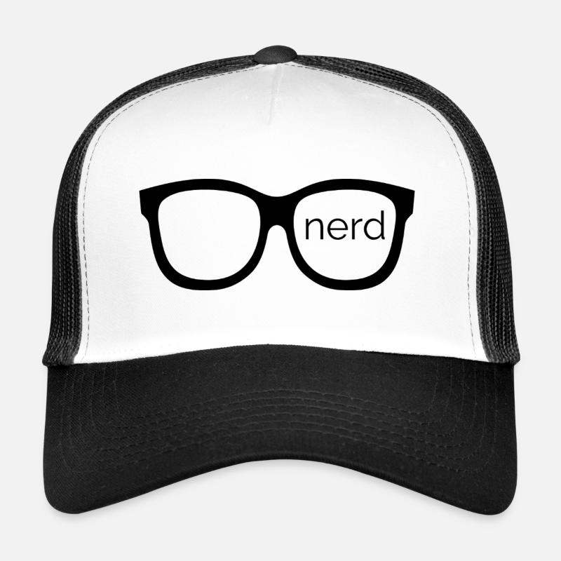 Nerd - Design with nerd glasses! Trucker Cap