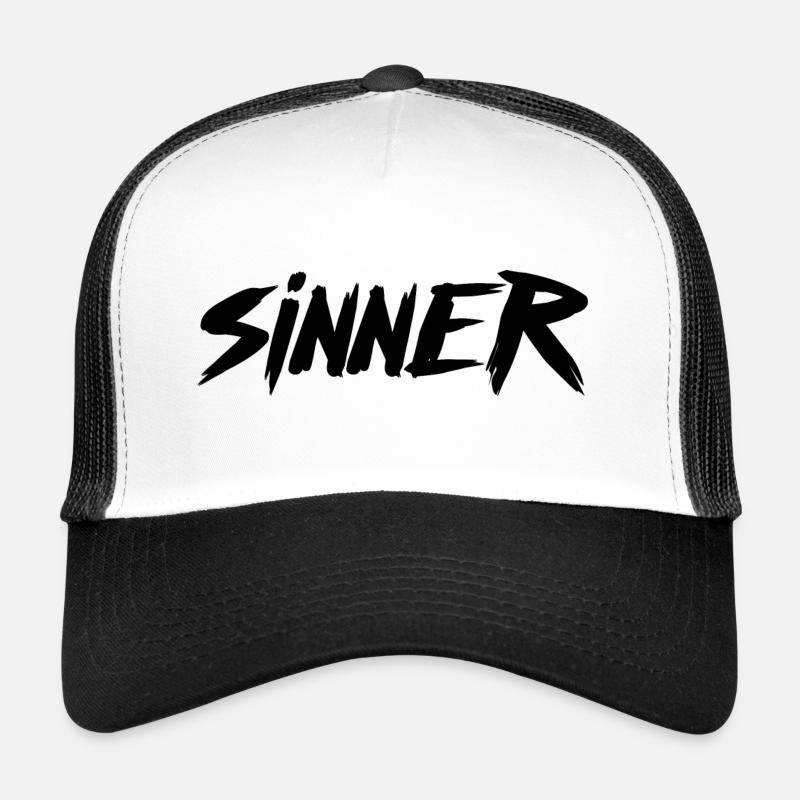 Sinner Graphic Trucker Cap