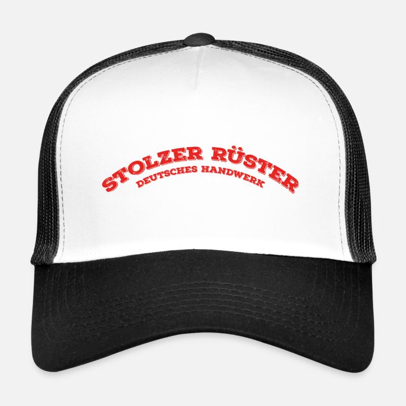 RÜSTER GERÜSTBAUER HANDWERKER Geschenke Shirts Trucker Cap