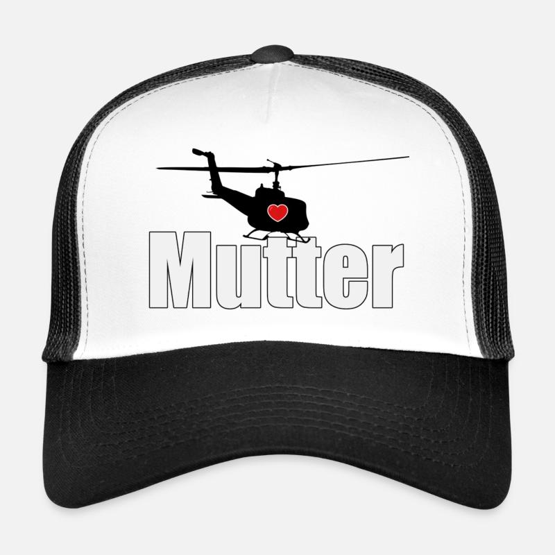 Helikopter Mutter - das Geschenk zum Muttertag Trucker Cap