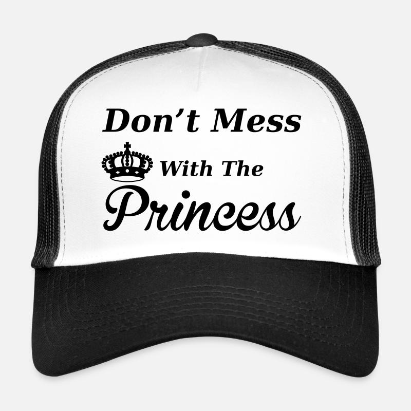 Princess - Trucker Cap - Weiß/Schwarz