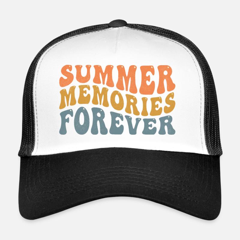 Summer Memories - Trucker Cap - white/black