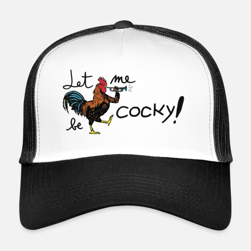 Cocoricoooooooooooooo ! Casquette trucker 