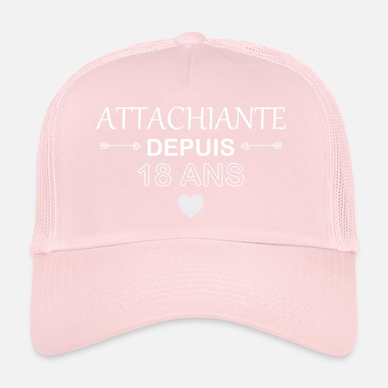 Attachiante depuis 18 ans Casquette trucker 