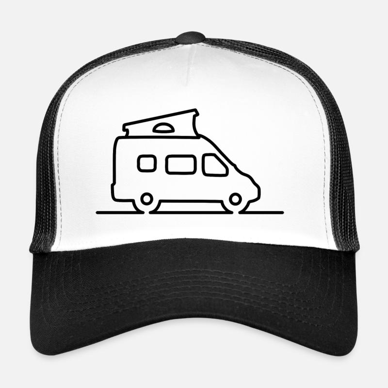 Panneau van / fourgon avec toit escamotable - contour Casquette trucker 