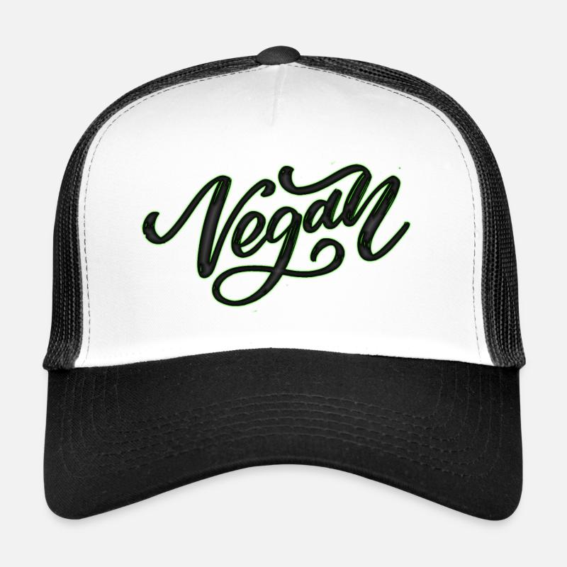 Vegan Vegan Gift - Trucker Cap - white/black