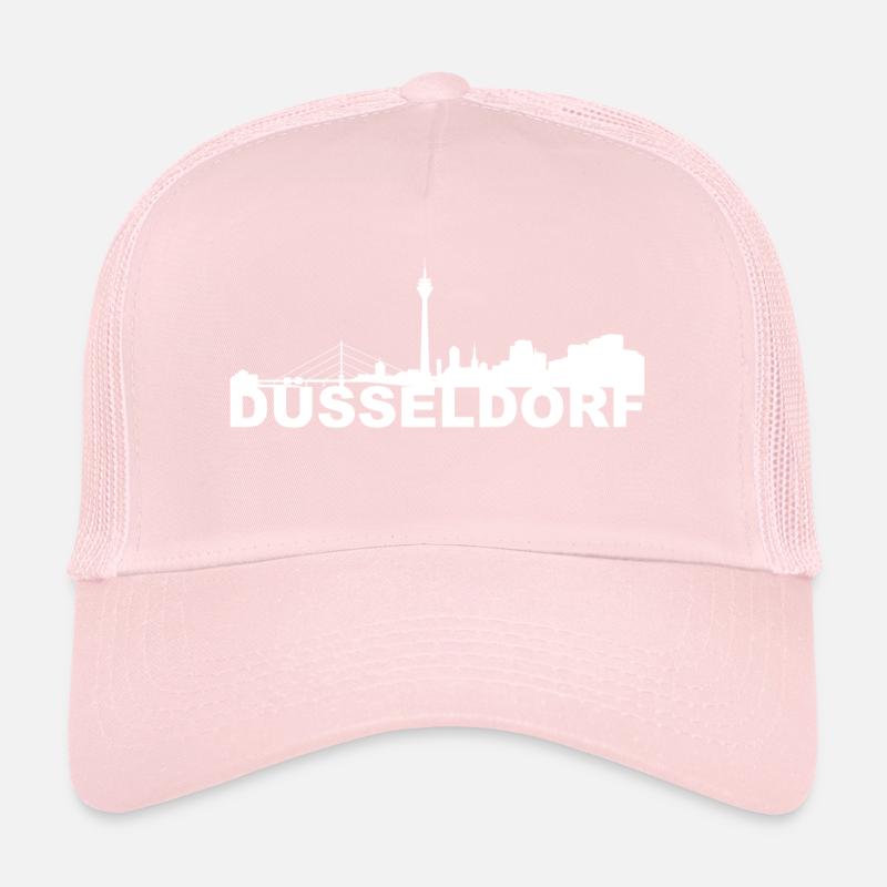 Capitale de Dusseldorf, Allemagne Casquette trucker 