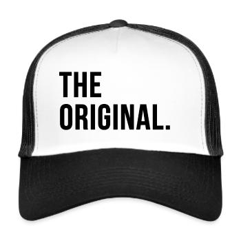 The Original Parent Child Partner Look - Trucker Cap - white/black - Front