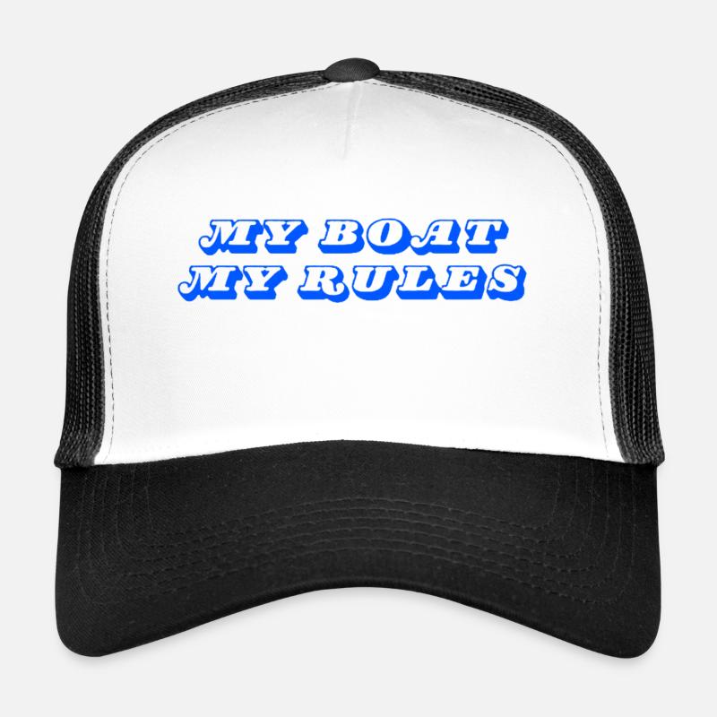 MON BATEAU MES RÈGLES Casquette trucker 