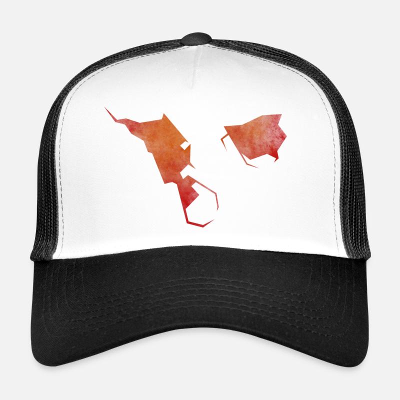 helgoland - Trucker Cap - Weiß/Schwarz