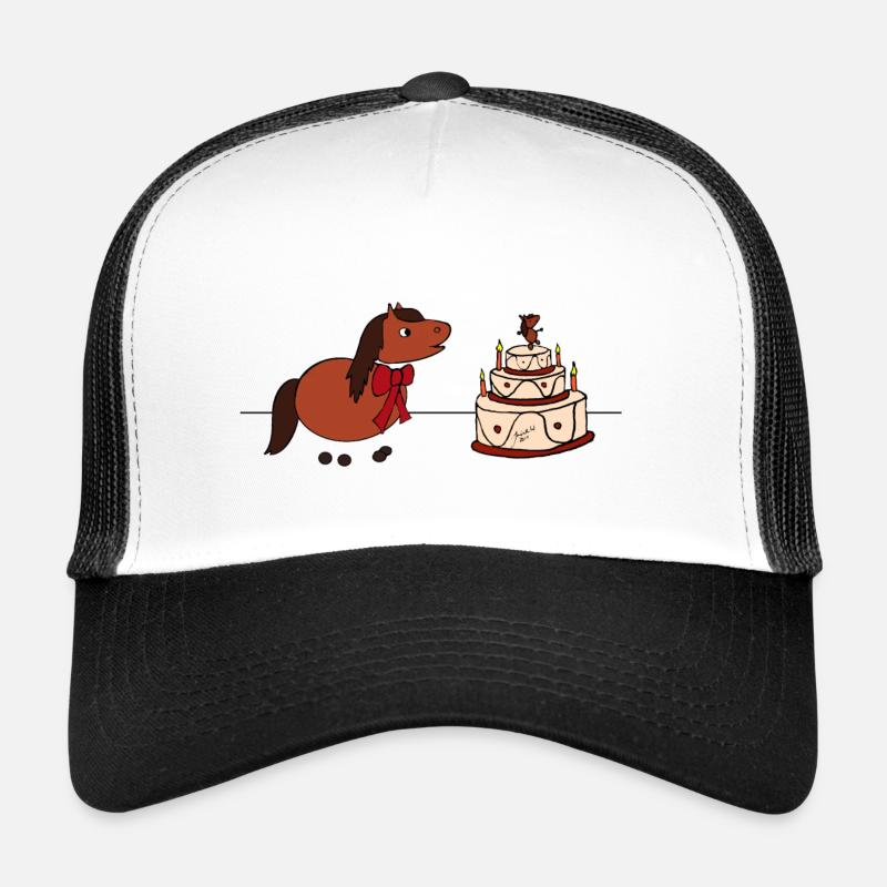 Gæfa - Casquette trucker  - blanc/noir