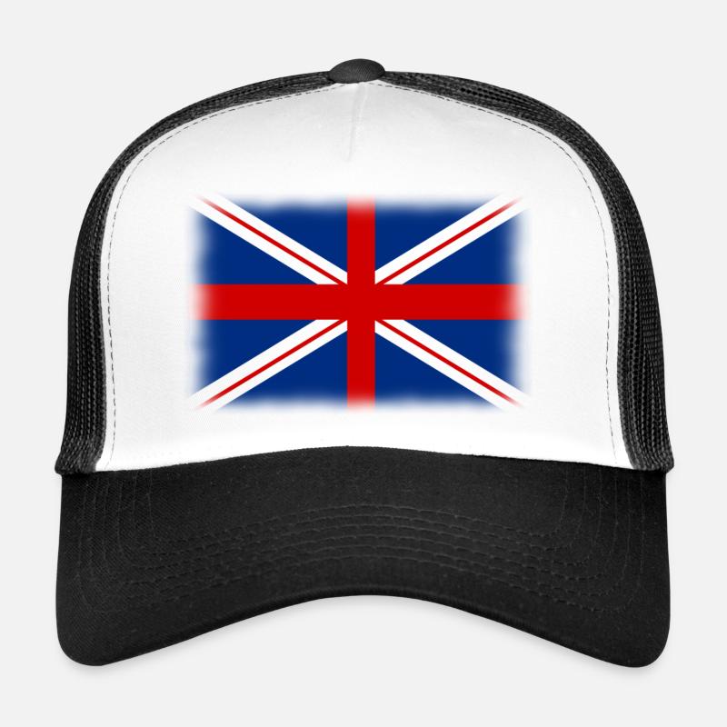 drapeau anglais Casquette trucker 