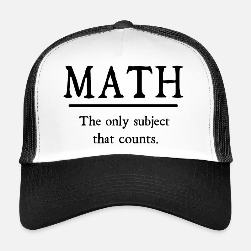 mathematics Trucker Cap