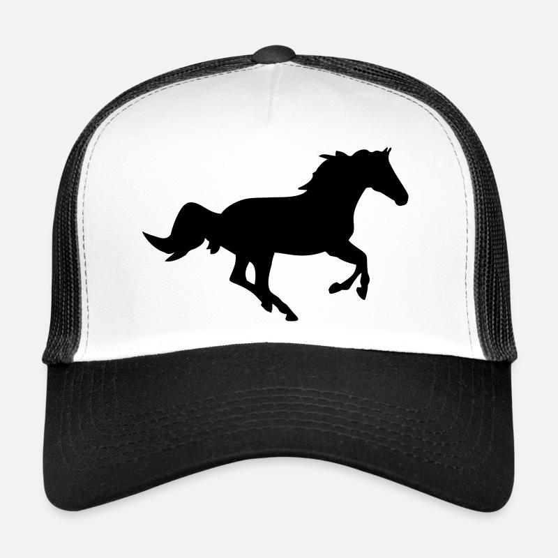 Un cheval Casquette trucker 