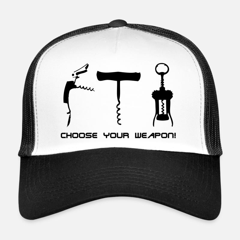 choose your weapon! Trucker Cap