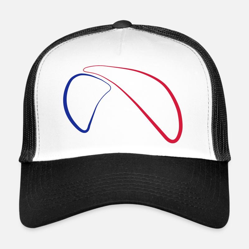 Paragliding Logo 2a Trucker Cap