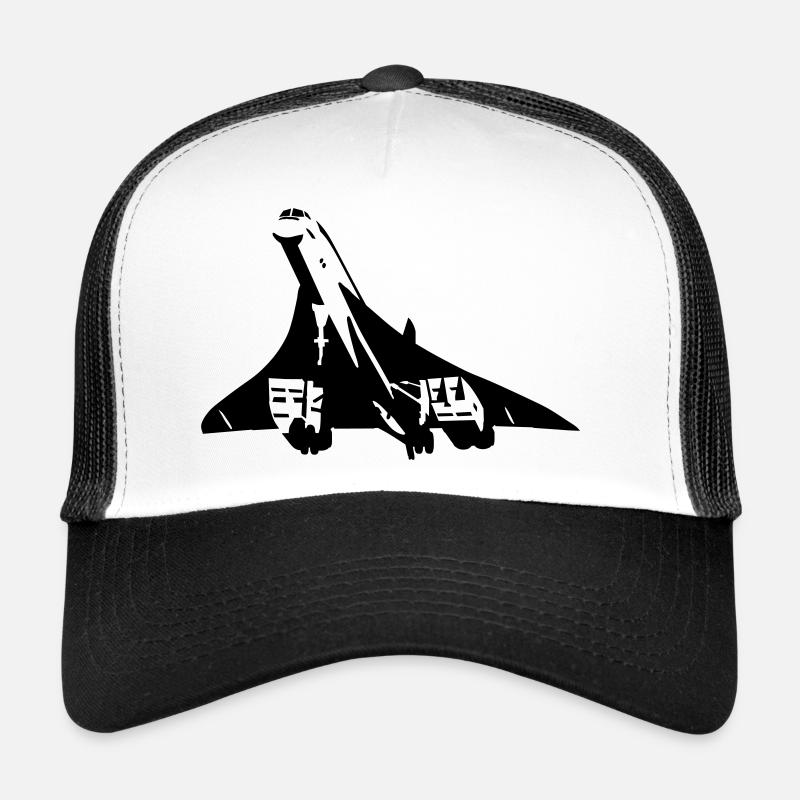 jet - Trucker Cap - white/black