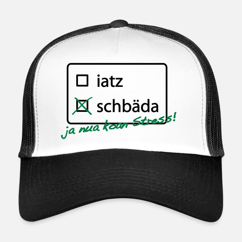 To Do List - Trucker Cap - Weiß/Schwarz