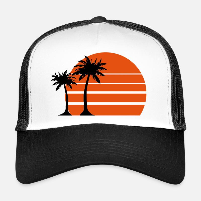 insel - Trucker Cap - Weiß/Schwarz
