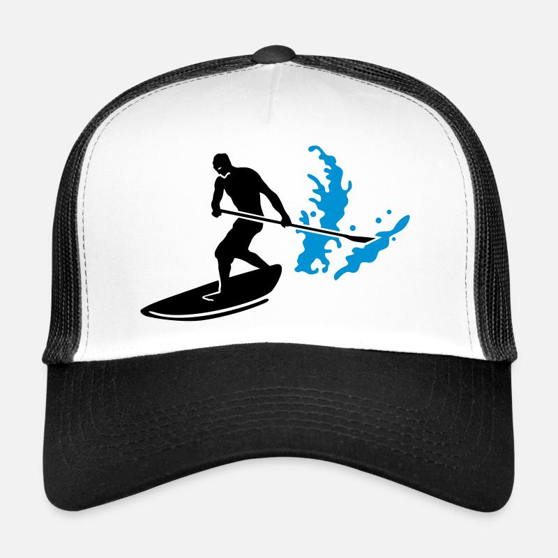 paddleboard - Trucker Cap - white/black