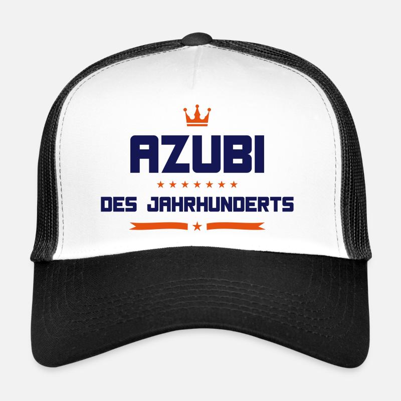 azubi des jahrhunderts - Trucker Cap - Weiß/Schwarz